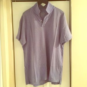 Men's J. Crew Purple Vintage Polo size L